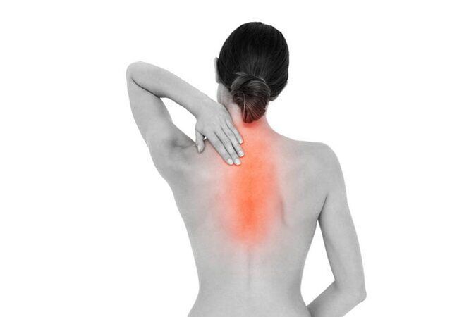 Osteochondrosis of the thoracic region